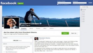 US President Barack Obama launches official Facebook page, sends message on climate