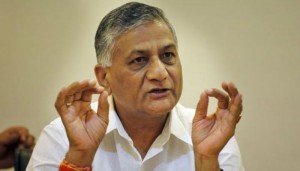  Intolerance debate created by those paid with a lot of money: VK Singh