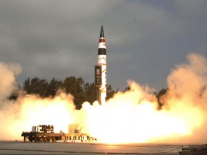 India  Nuclear capable, long-range Agni-IV missile sucessfully test-fired 