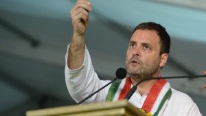  Congress vice- president Rahul Gandhi targets CM, says Telangana not formed for his family