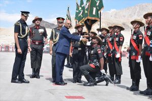 Ram Nath Kovind arrives in Leh for one-day visit, presents President's Colours to Ladakh Scouts
