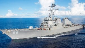 10 sailors missing after US destroyer collides with tanker: Navy