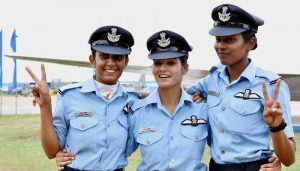 First three women Air Force fighter pilots to be commissioned in December.