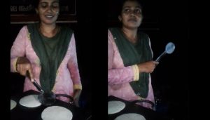 Kavitha Lakshmi - TV actress by day and street food pedlar by evening.