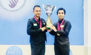 Pankaj Advani-led India beat Pakistan to win Snooker Team World Cup.