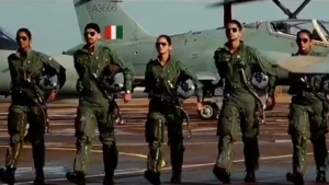 Some wear combat boots: IAF salutes women flying officers on International Women’s Day.