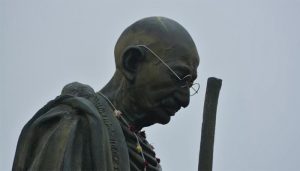 PM Modi's message fails to deter vandals, Mahatma Gandhi's statue damaged in Kerala.