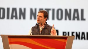 Rahul Gandhi's speech at Congress Plenary rhetoric of a loser: BJP.