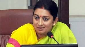 Smriti Irani applauds jute-based sanitary napkins.