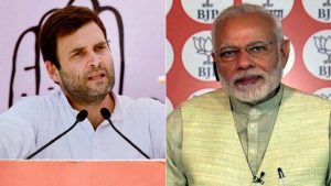 Rahul Gandhi releases report card of PM Narendra Modi for Karnataka, gives him grade F.