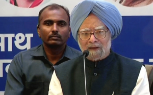 Manmohan Singh calls India a 'reluctant' nuclear weapon state, committed to no-first-use policy.