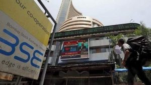 Markets open in green, Sensex jumps over 100 points.