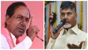 KCR targets Chandrababu Naidu, reaffirms support for special category status to Andhra Pradesh.