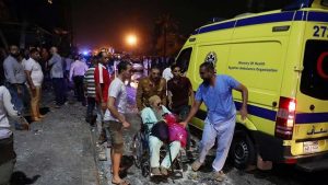 काहिराः अस्पताल के सामने टकराए दो तेज रफ्तार वाहन, हुआ विस्फोट, 17 लोगों की मौत