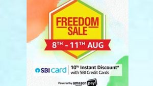 8 अगस्त से अमेजन पर FREEDOM SALE, प्राइम मेंबर को यह खास सुविधा