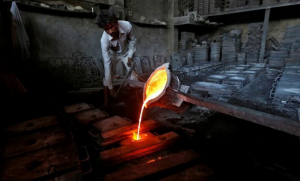 India's Industrial Production grows 2% in June.