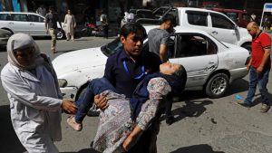 Nearly 100 injured in Kabul car bomb attack, Taliban claim responsibility.