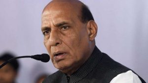 Rajnath Singh warns Pakistan, says it has no locus standi on Kashmir.