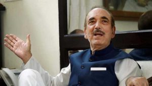 SC to hear Ghulam Nabi Azad's plea over curbs in Jammu and Kashmir after abrogation of Article 370 today.