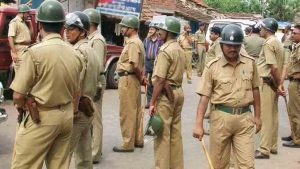 Two policemen, 10 BJP workers injured during clashes in Cooch Behar.