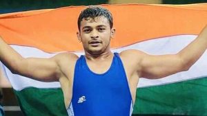 Indian wrestler Deepak Punia secures quota for 2020 Tokyo Olympics.