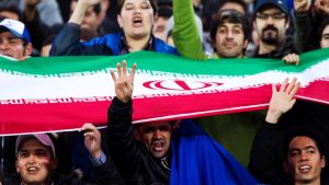 Iranian female football fan dies after setting herself on fire.