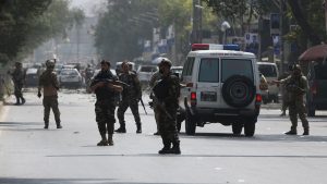 Taliban claims responsibility for suicide blast in Afghan capital Kabul.