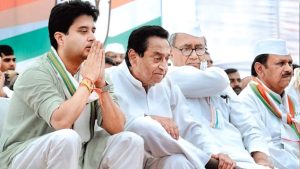 Kamal Nath and Jyotiraditya Scindia to meet on Tuesday amid infighting within MP Congress.