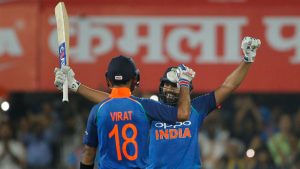 Rohit Sharma moves up to 8th, Virat Kohli, Shikhar Dhawan inch closer to top 10 in T20I rankings - Full list.