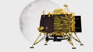 Check the time of Chandrayaan-2 Vikram rover's landing on moon.