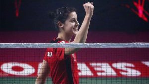 Spain's Carolina Marin marches into semi-final of China Open.