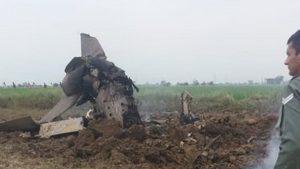 MiG-21 trainer aircraft crashes in Madhya Pradesh's Gwalior, both pilots eject safely.