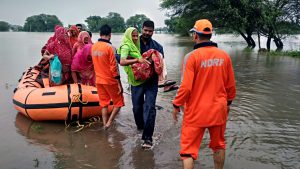 Heavy rains unleash mayhem in Madhya Pradesh, Red Alert issued for several districts.