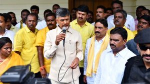 In house arrest, Chandrababu Naidu accuses YSRCP of violating human rights with 'cowardly' actions.