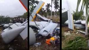 DRDO's unmanned aircraft Rustom 2 crashes in Karnataka's Chitradurga.