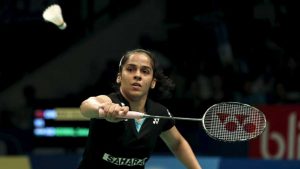 Badminton: Saina Nehwal crashes out of China Open in first round.