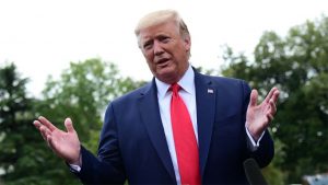 US President Donald Trump says tensions between India and Pakistan 'less heated', reiterates offer to mediate over Kashmir.