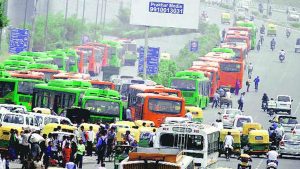 Free bus service for women in Delhi from Tuesday on occasion of Bhaidooj.