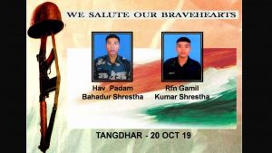 Indian Army salutes two bravehearts martyred in Pakistan shelling in J&K's Tangdhar.