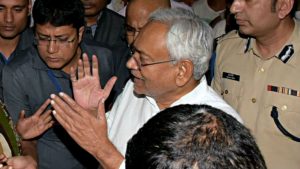 Nitish Kumar loses cool when questioned on Bihar floods, asks 'what happened in Mumbai, America?'