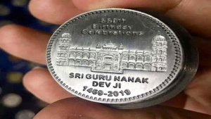 Pakistan issues commemorative coin to mark 550th anniversary of Guru Nanak.
