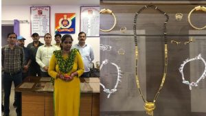 Railway police arrests lady thief in Delhi, jewellery worth Rs 2.5 lakh recovered.