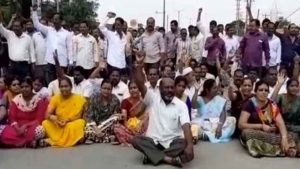 Telangana RTC indefinite strike enters 25th day, court allows public meeting.