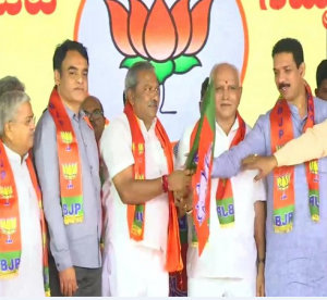 15 disqualified Congress-JD(S) Karnataka MLAs join BJP