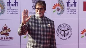 I must retire, the head is thinking something else and fingers another: Amitabh Bachchan.