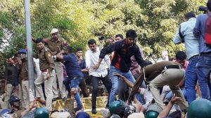 Over 100 JNU teachers disassociate from JNUTA over group's indifference to alleged attacks on teachers.