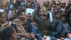 JNU visually-impaired students to hold demonstration against Delhi Police today.