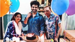 Happy Birthday Kartik Aaryan: Check out inside pics of his birthday celebrations with parents.