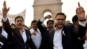 Tis Hazari court clash: Lawyers calls for complete abstinence from work in Delhi district courts.