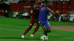 India's FIFA World Cup chances virtually over with 0-1 loss to Oman.